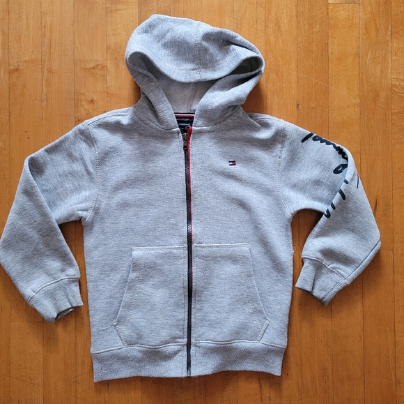 TOMMY HILFIGER HOODIE SWEATSHIRT Youth Boy's Size Small (6-7) - Picture 2 of 11